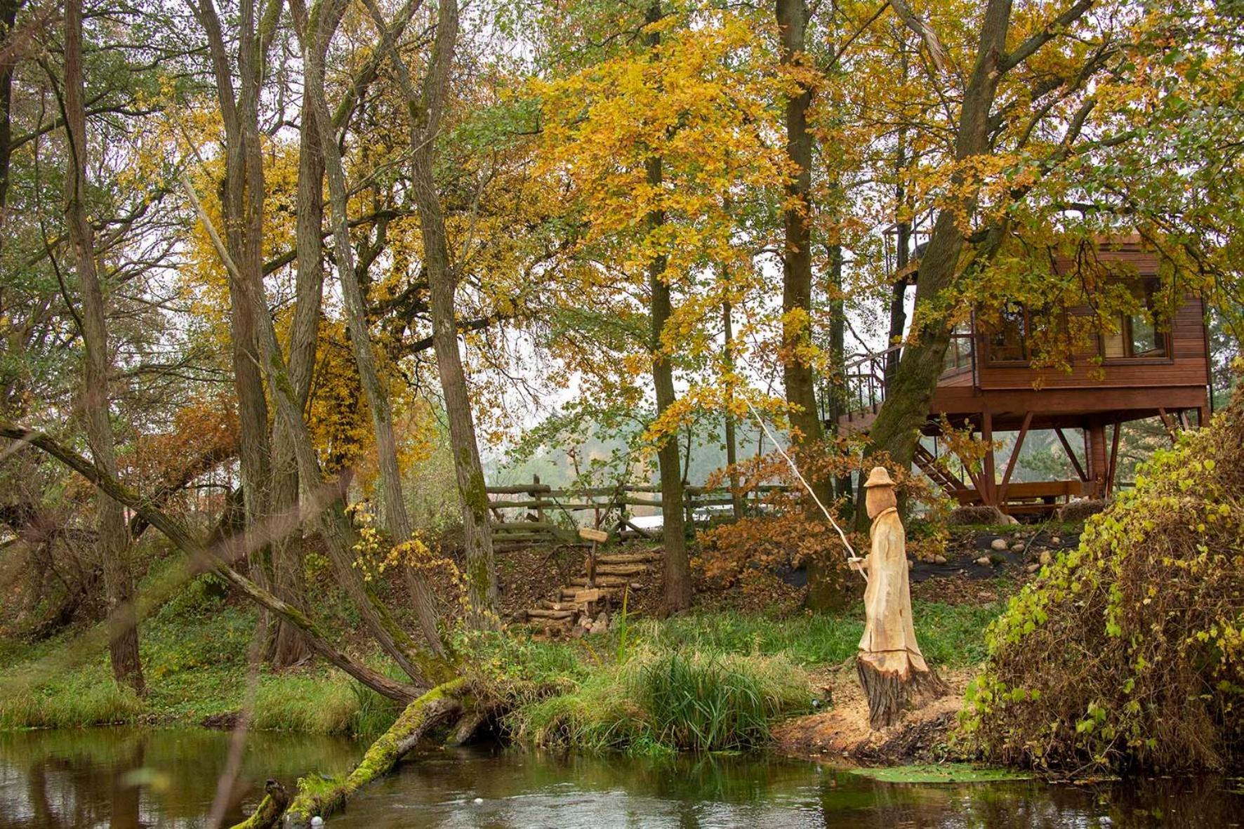 Domek Na Drzewie W Dolinie Uradu Villa Kültér fotó